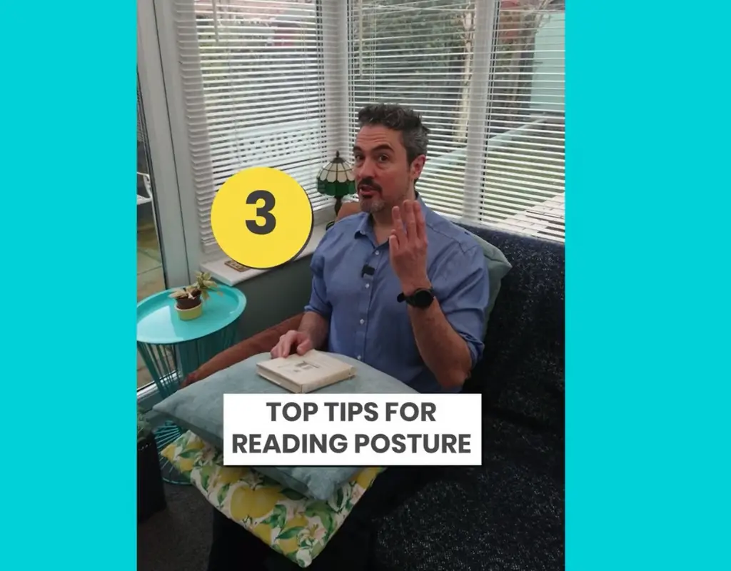 3 Top Tips for The Best Reading Posture