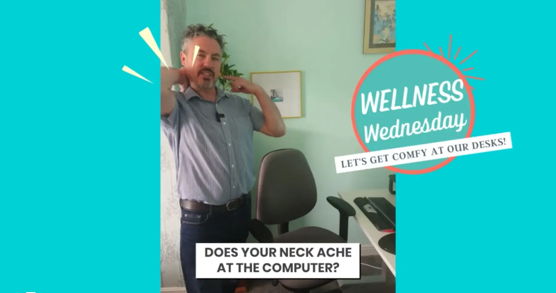 wellness wednesday does your neck ache at the computer