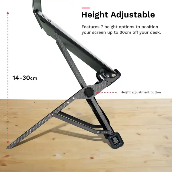Nexstand K1 Carbon Fiber Laptop Stand - Image 6
